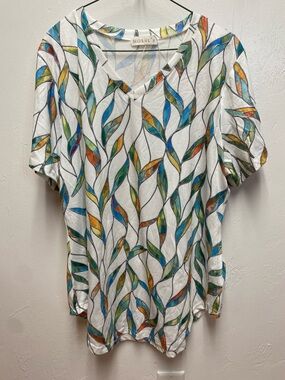 Moshu Women’s Pull Over Short Sleeve Top